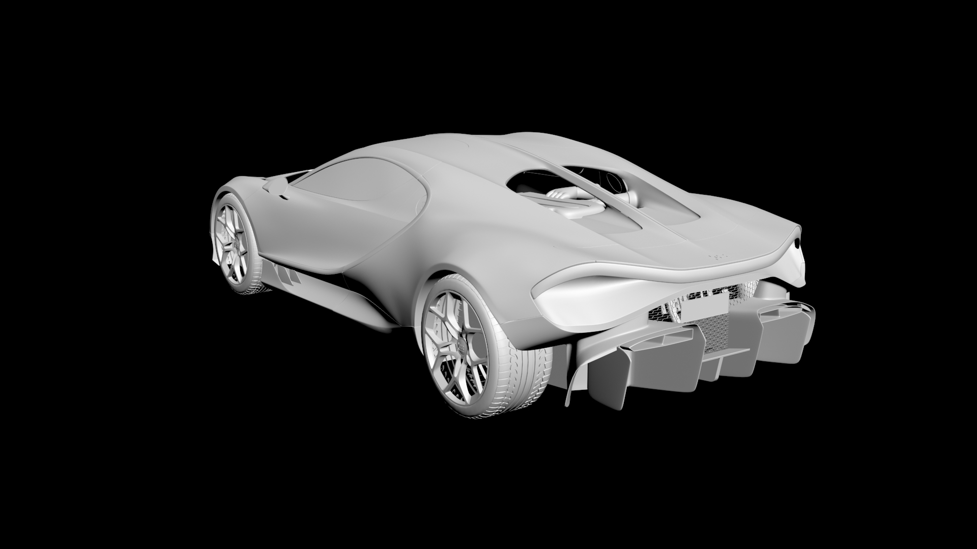 Bugatti Tourbillon 3D model - 2 Bugatti Tourbillon 3D model - 2