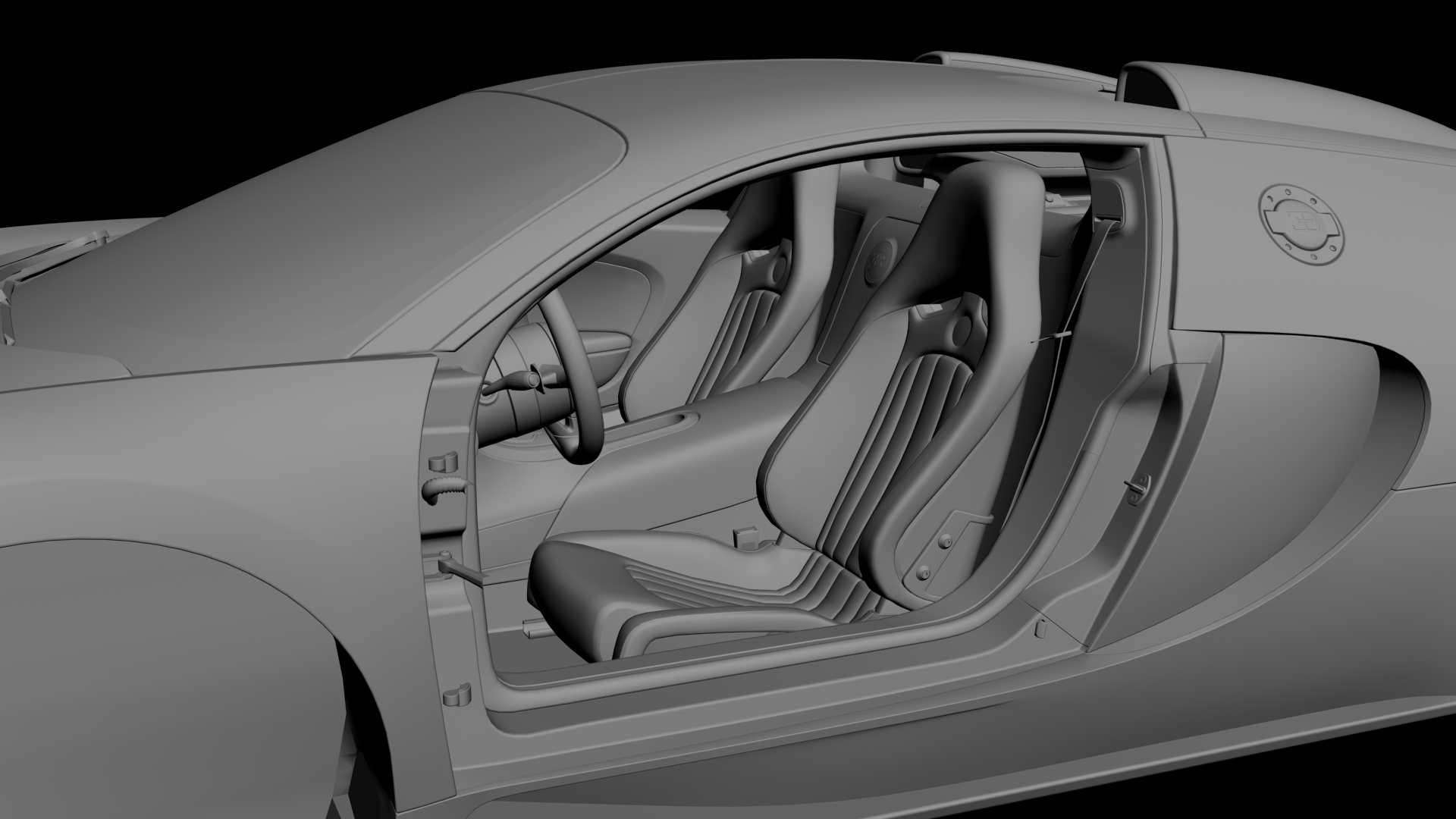 Bugatti Veyron 3D model - 4 Bugatti Veyron 3D model - 4