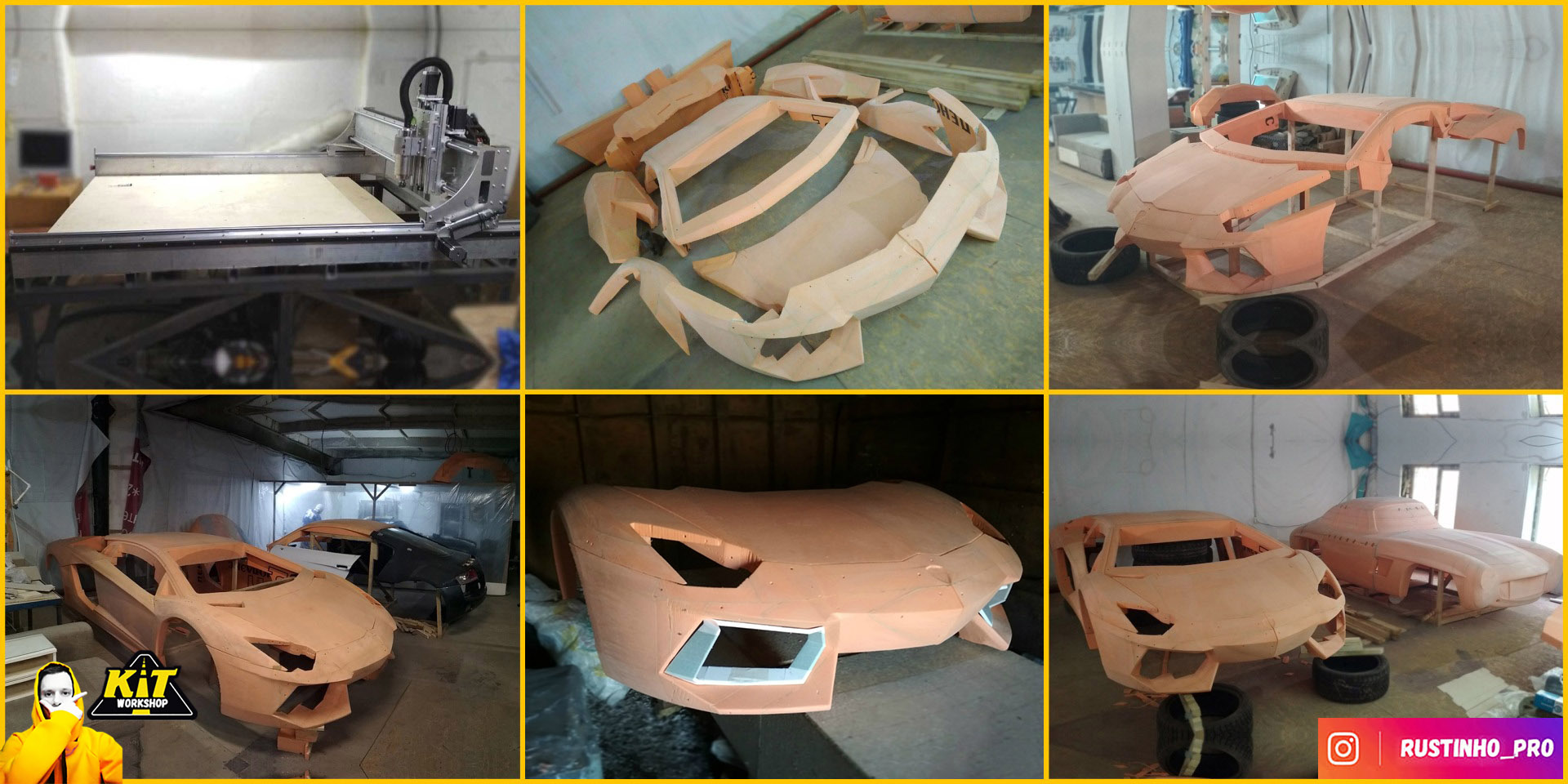 Lamborghini Aventador CNC machine milling Lamborghini Aventador CNC machine milling