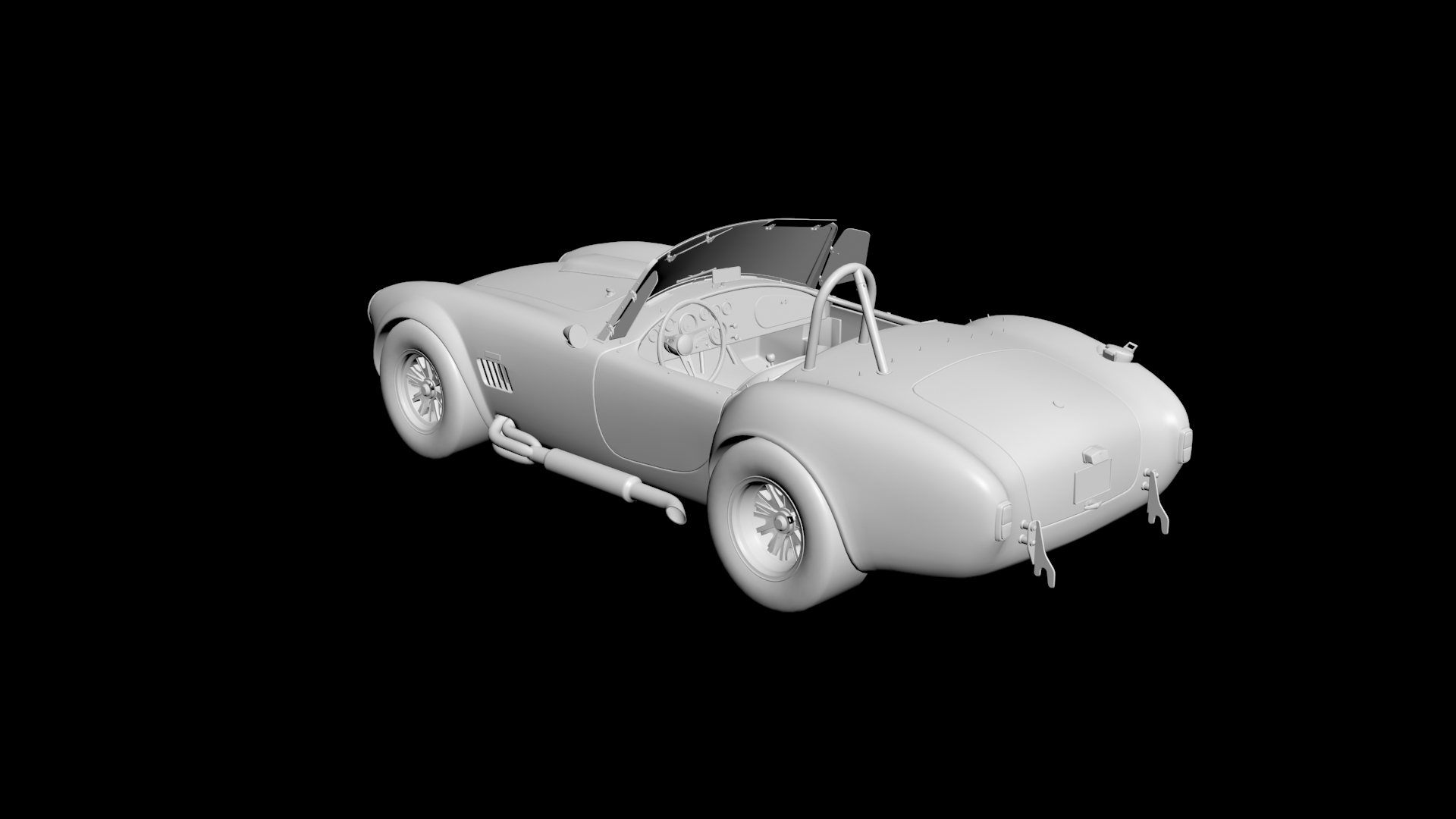 Shelby Cobra 3D model - 2