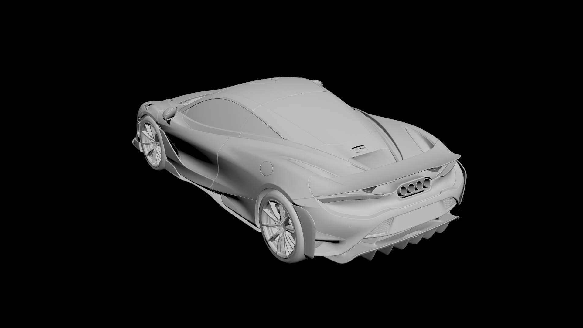 McLaren 765LT 3D model - 2