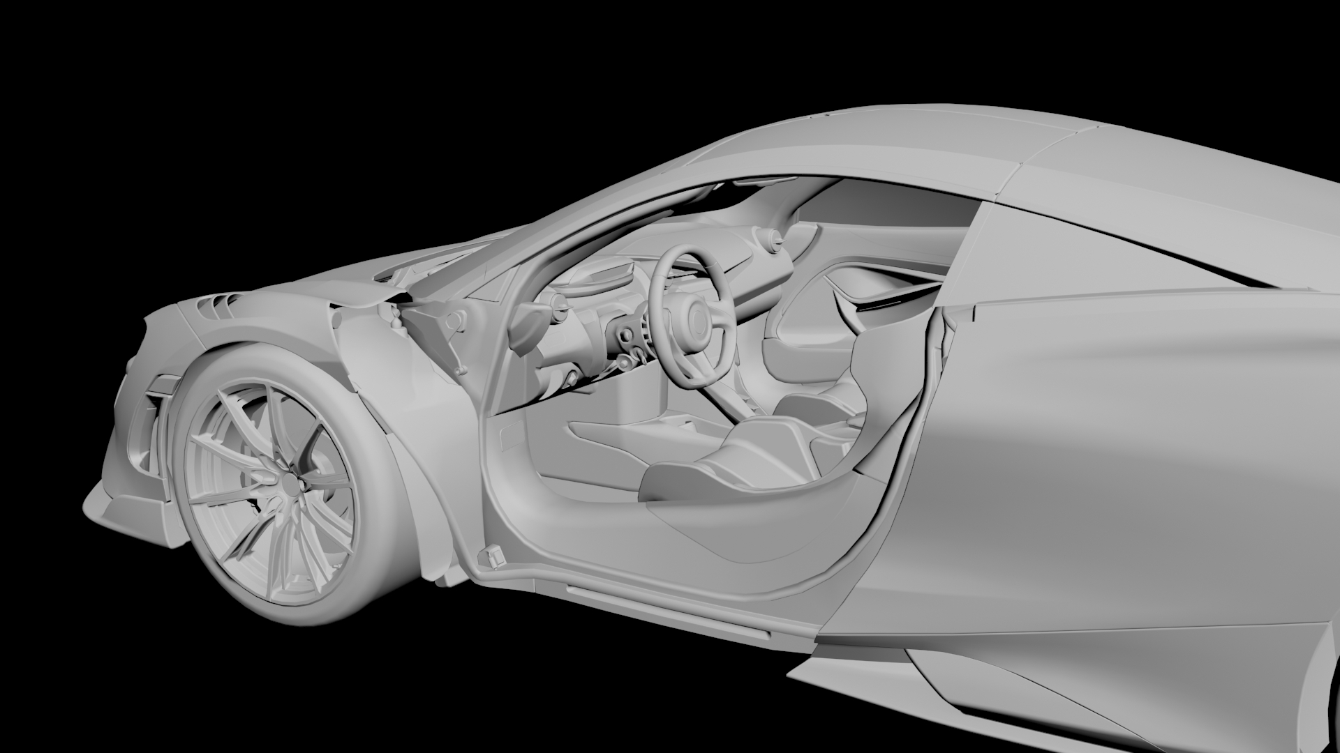 McLaren 765LT 3D model - 3