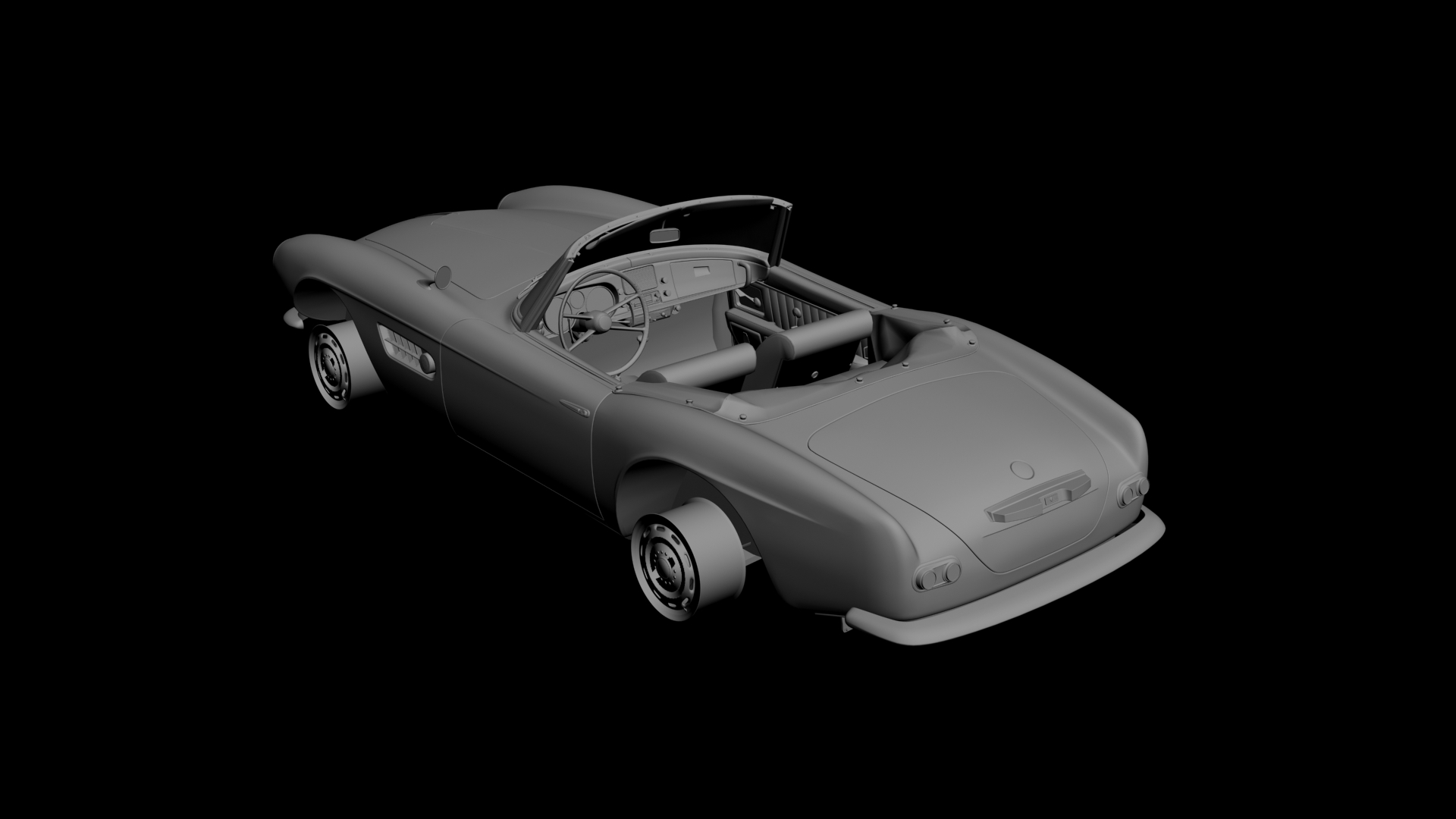 BMW 507 3D model - 2
