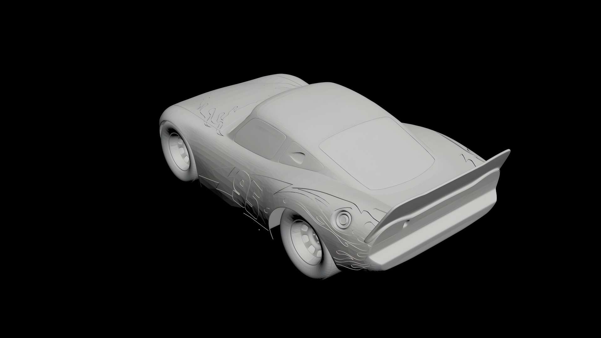 Lightning McQueen 3D model - 2
