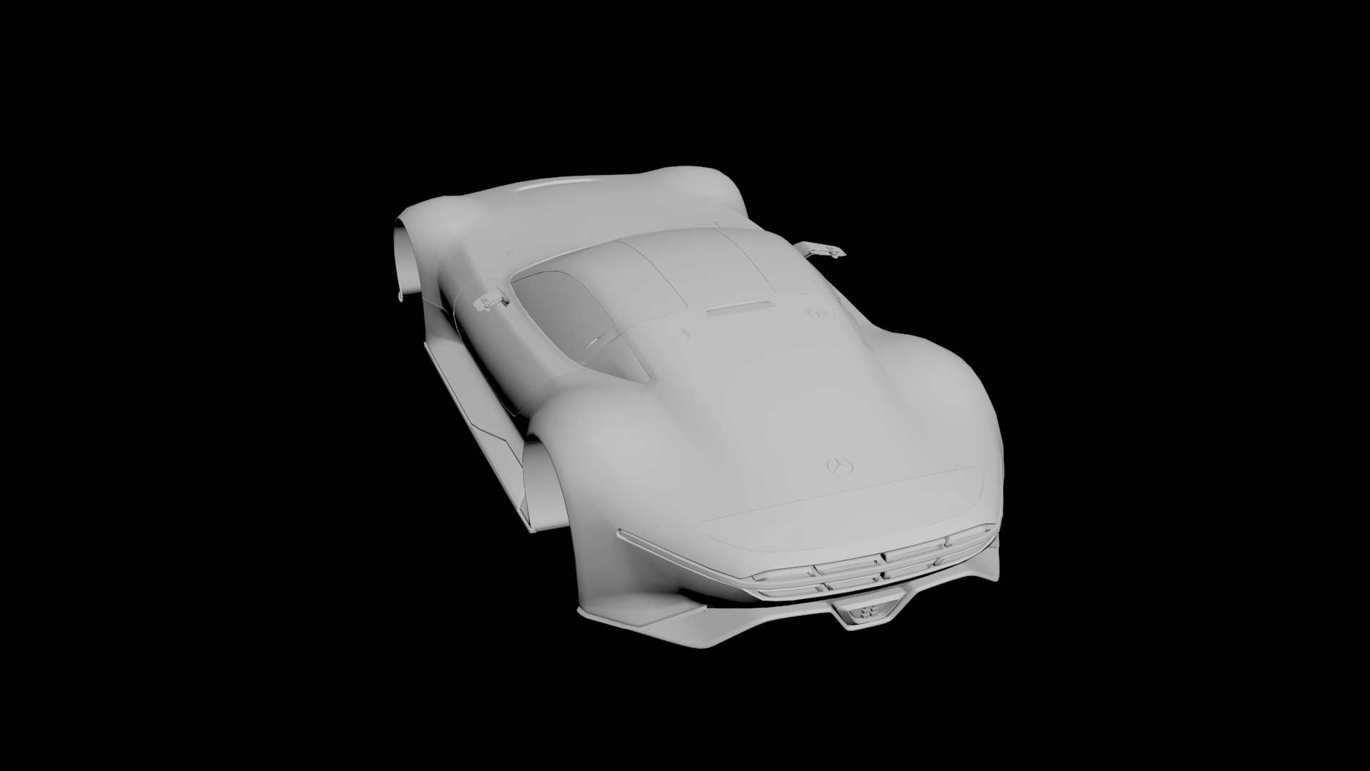 Mercedes AMG Vision Gran Turismo 3D model-2