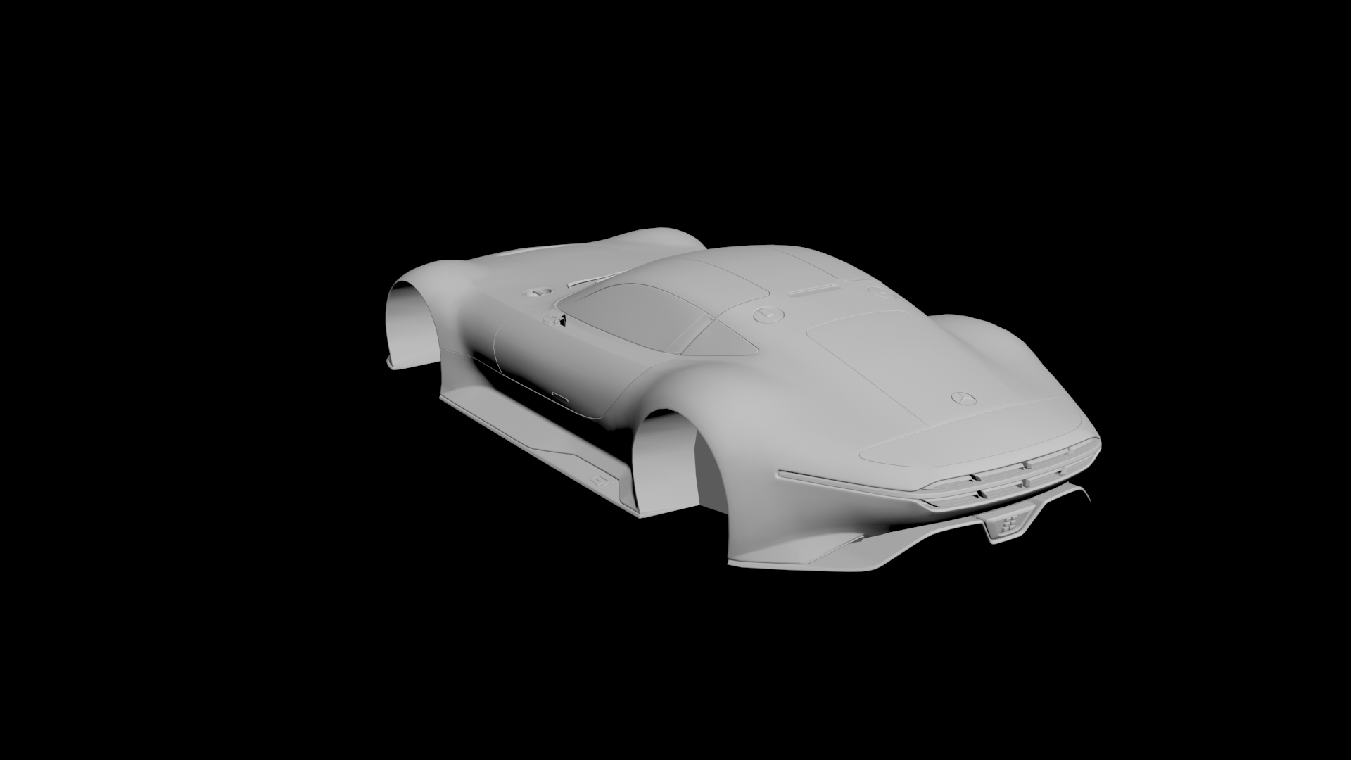 Mercedes AMG Vision Gran Turismo 3D model-2