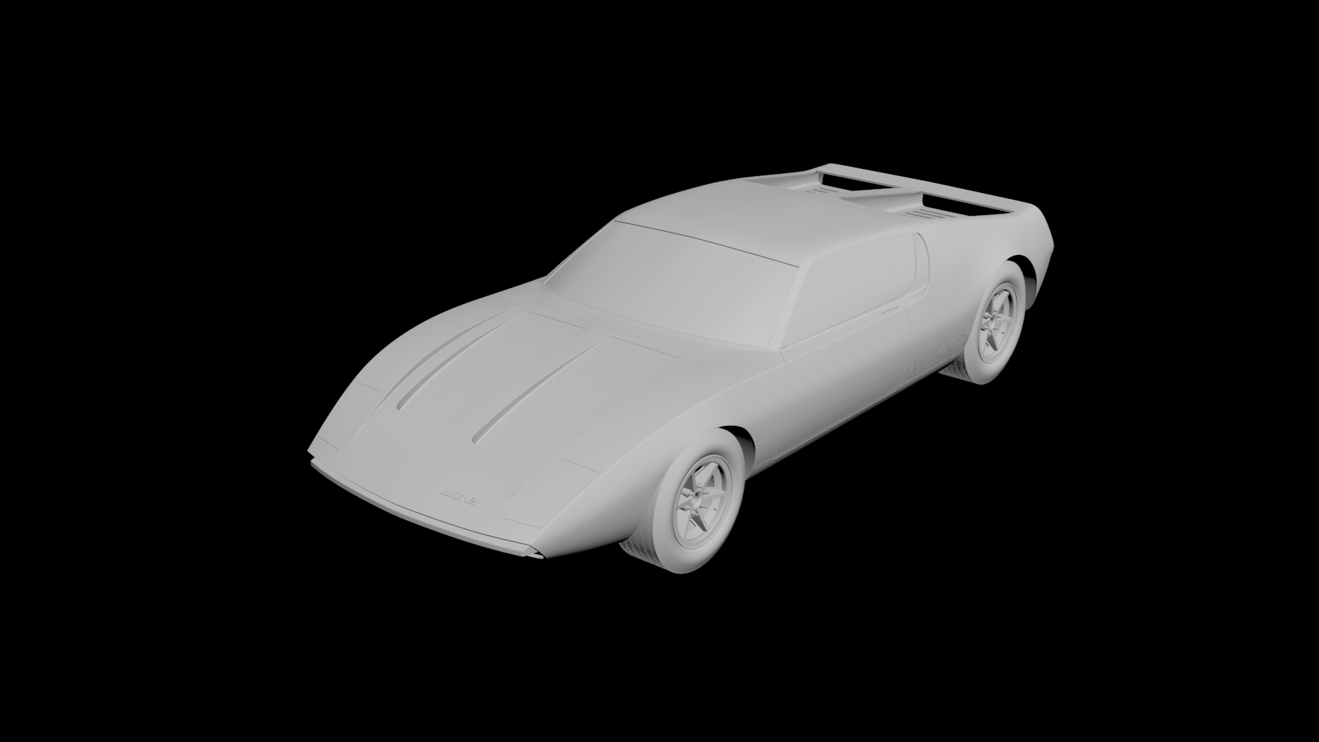 AMC AMX/2 3D model - 1