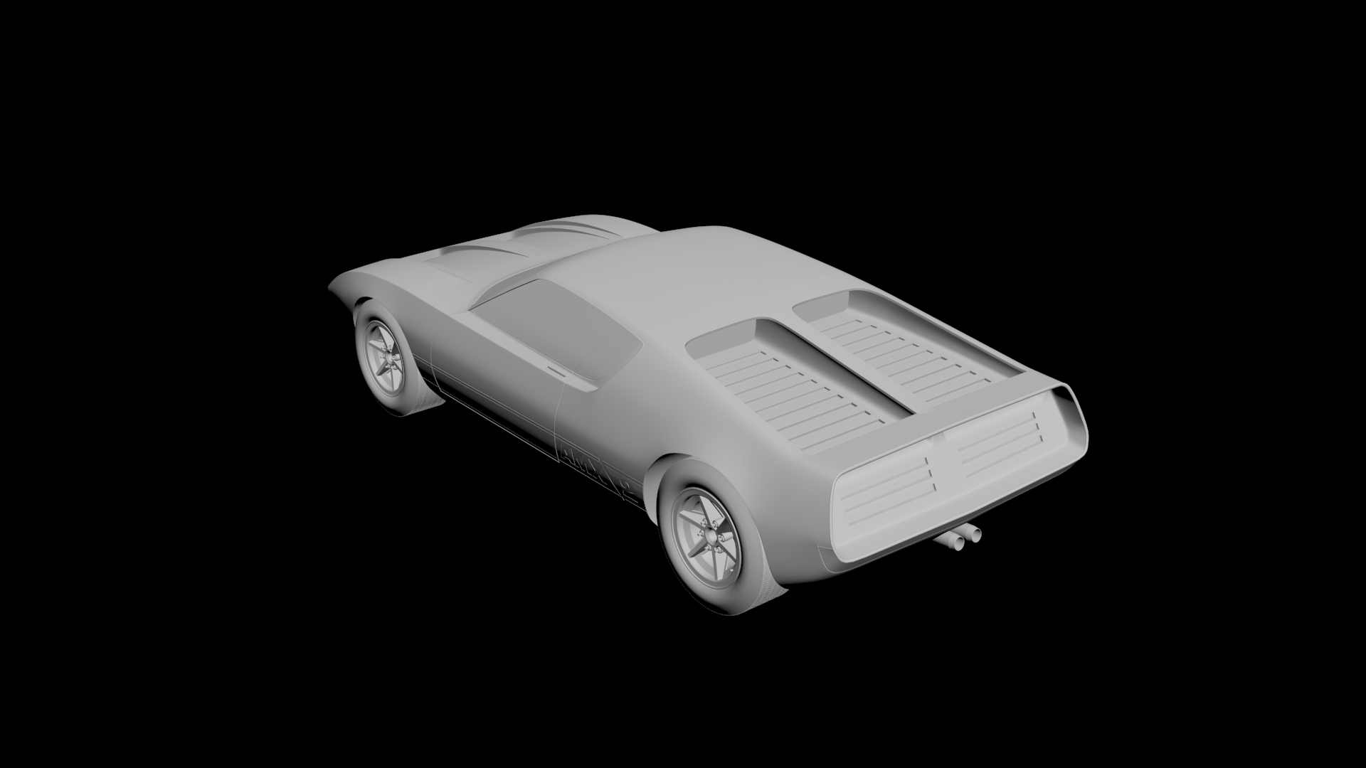 AMC AMX/2 3D model - 2