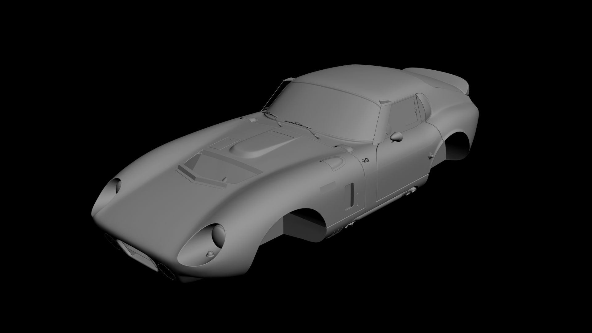 Shelby Daytona 3D scan model-1