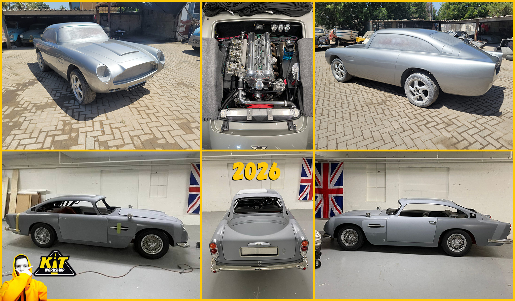 Aston Martin DB5 replica