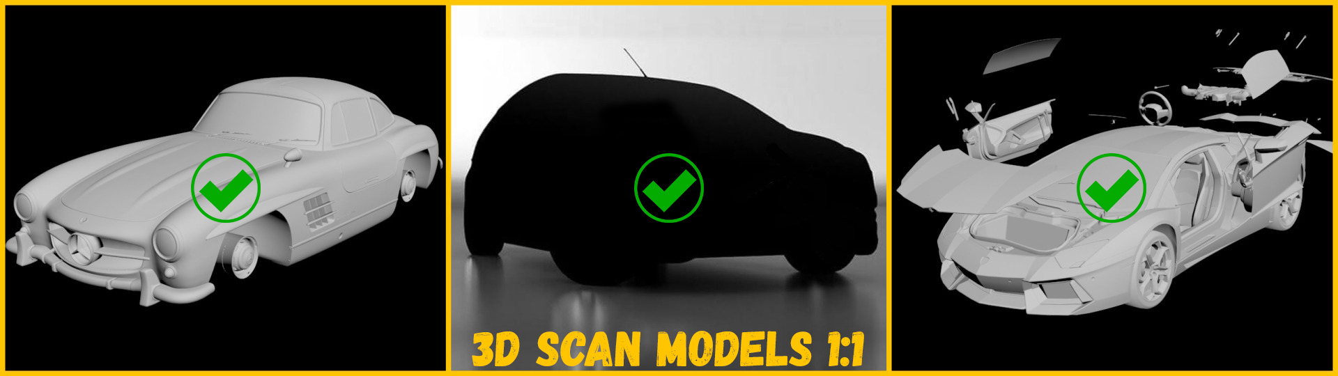 3D scan models