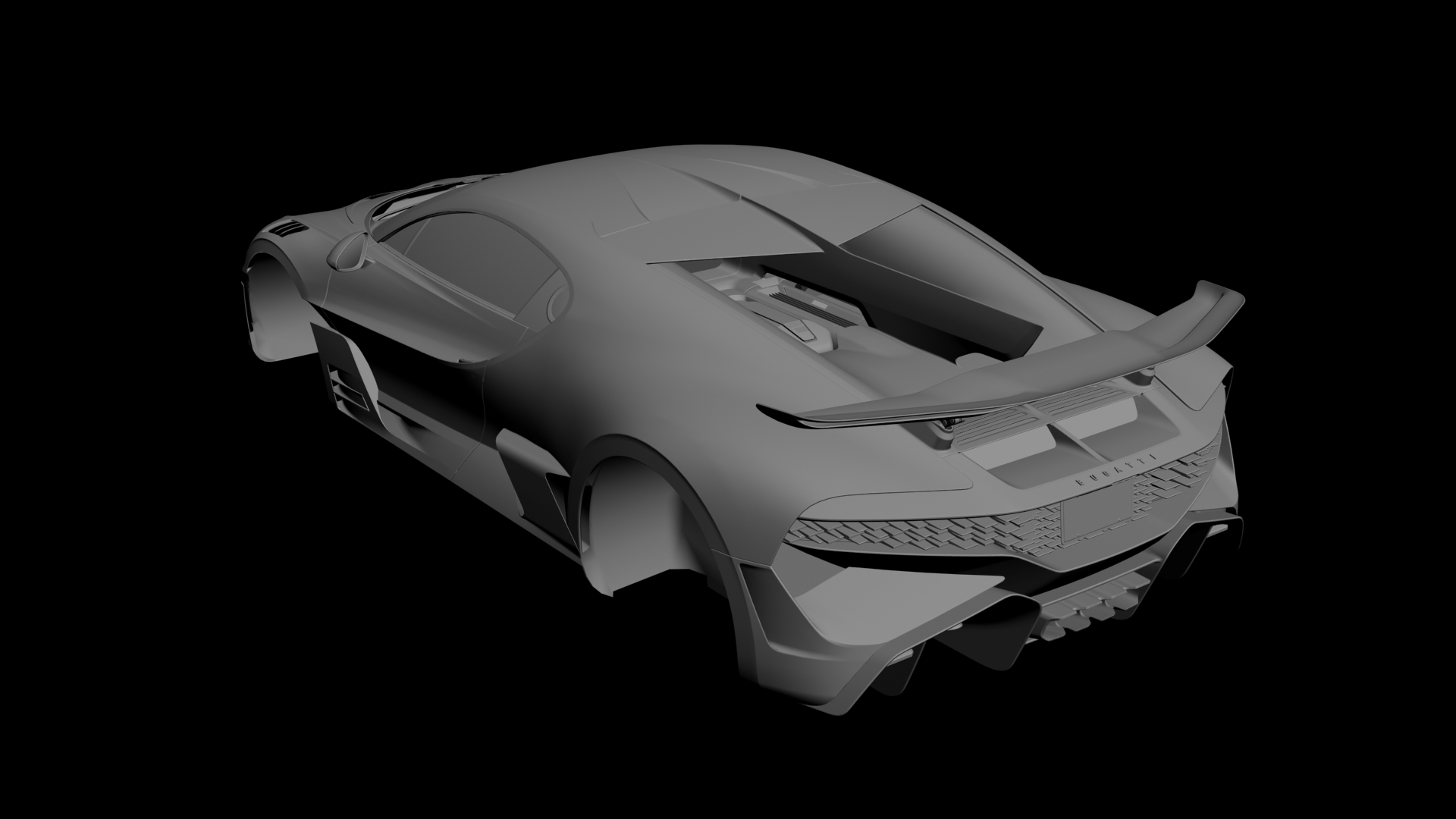 Bugatti Divo 3D model - 2