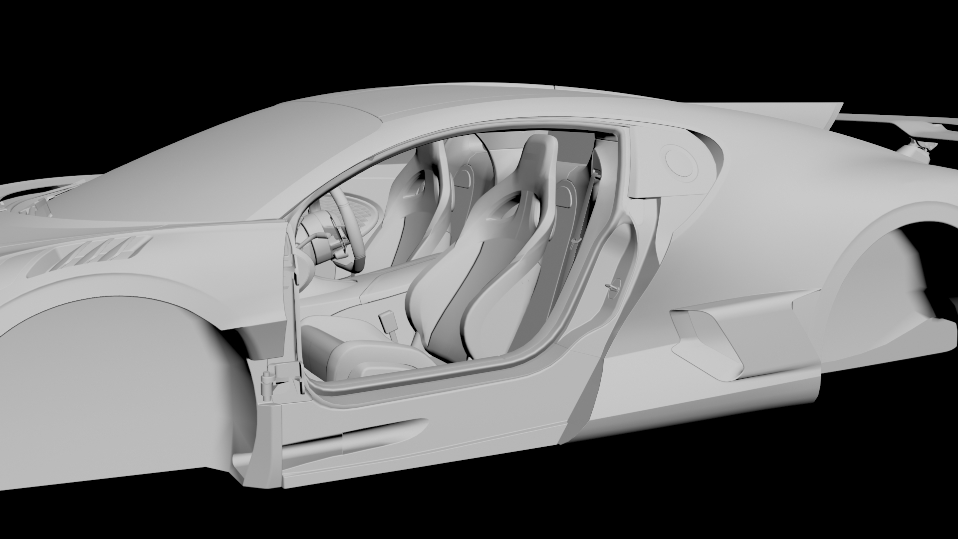 Bugatti Divo 3D model - 4