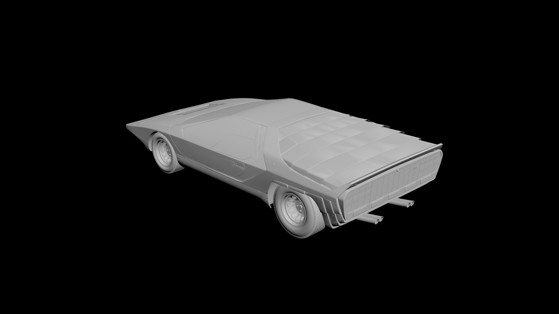 Alfa Romeo Carabo 3D model - 2