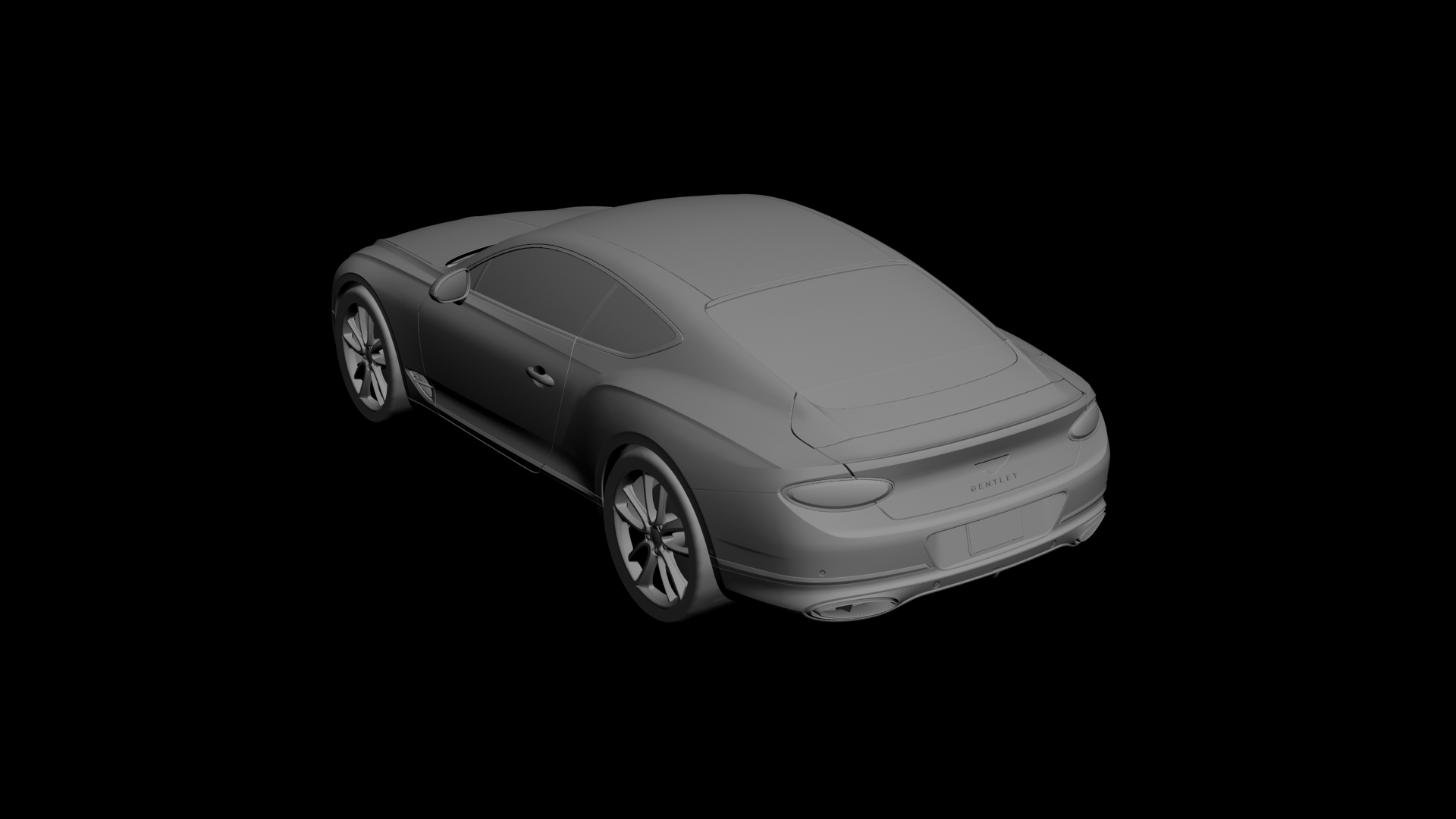 Bentley Continental GT 3D model - 2